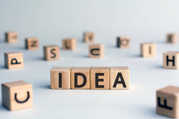 istock Idea - word from wooden blocks with letters 1178585382