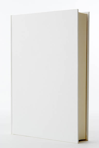 istock Isolated shot of standing white blank book on white background 117858984