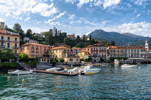 Menaggio town on Lake Como in Italy