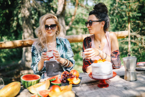 istock Women enjoying a weekend getaway in the nature 1178601794
