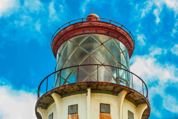 Kilauea LightHouse top, Kauai, Hawaii Islands.