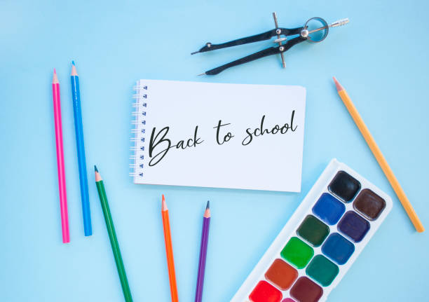 istock Set of stationery. Back to school concept. 1178613402