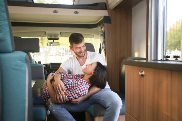 istock Couple in a RV 1178618024