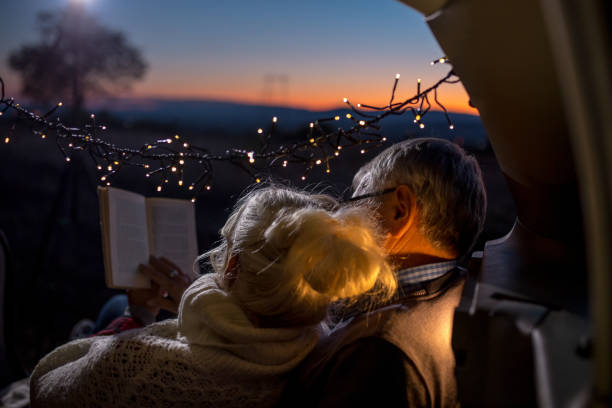 istock Senior couple outdoors with car 1178621550