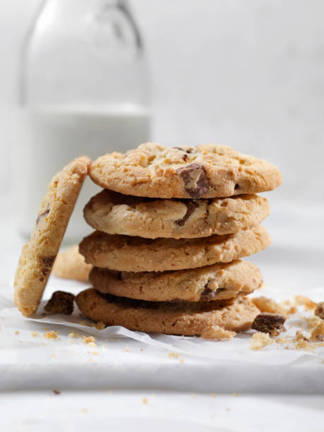 istock Milk Chocolate, Macadamia Nut Cookies and Milk 1178622738