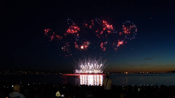 istock Pyrotechnic games in Vancouver Canada 1178627926