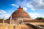 Jetavana Dagoba is one of the central landmarks in the sacred world heritage city of Anuradhapura, Sri Lanka
