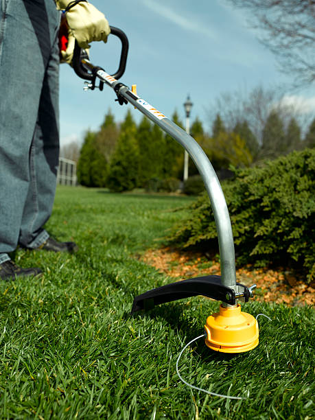 Weed Trimmer stock photo