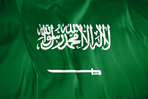 SAUDI ARABIA FLAG  / Flag concept (Click for more)
