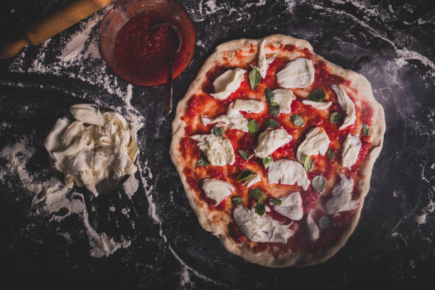 istock making Italian pizza at home 1178665543
