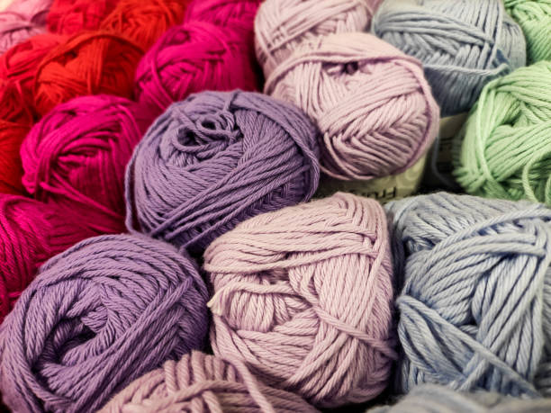 istock Multi-colored yarn. Different shades. Soft. Shopping for 1178668195
