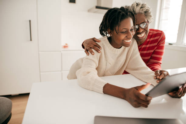istock Communication with family online 1178672435