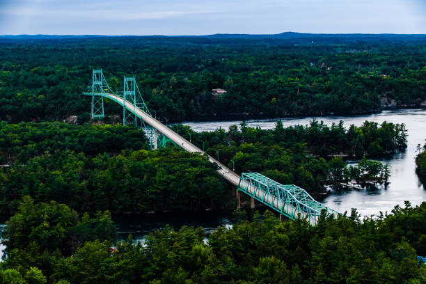 istock Thousand Islands Bridge in Ontario, Canada 1178674089