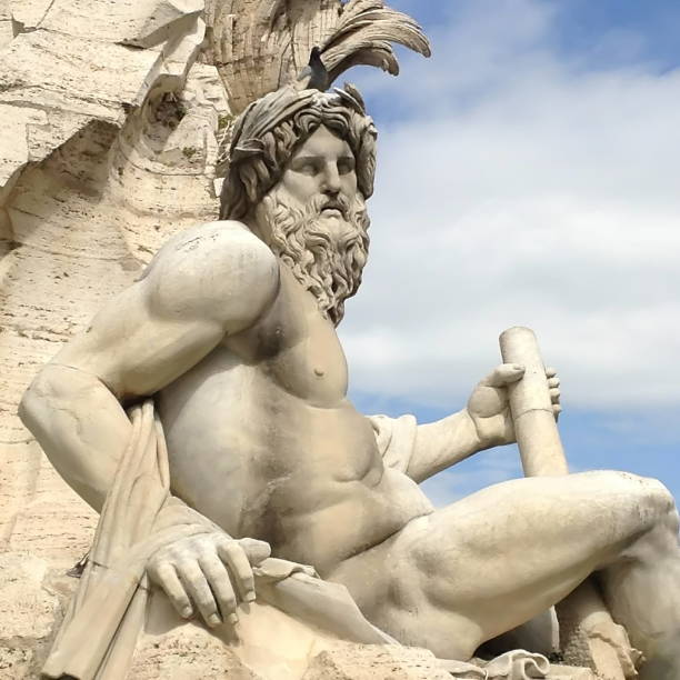istock Close Up Neptune Sculpture by Bernini 1178674356