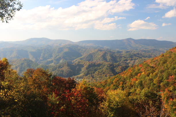 istock views of North Carolina Mountains in fall 1178679960