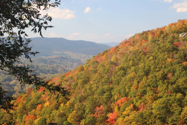 istock views of North Carolina Mountains in fall 1178679965