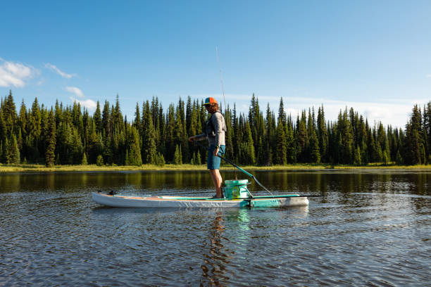 istock stand up paddle fishing 1178680833