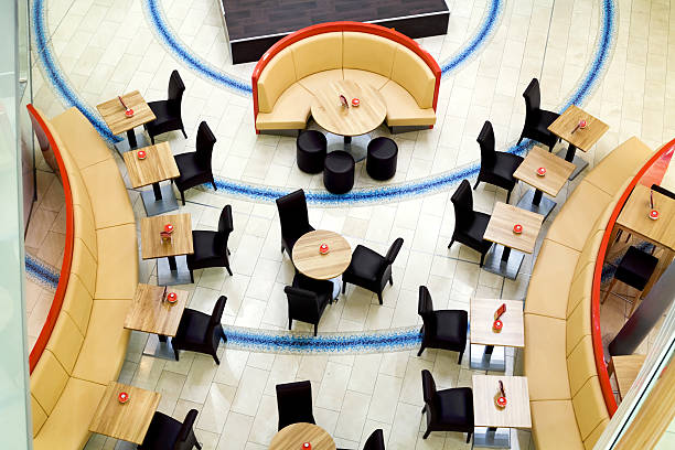 istock Bar at the lobby - geometrical details 117868089