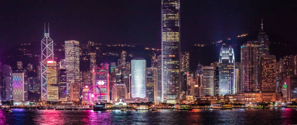 istock Hong Kong Night View, Victoria Harbour 1178681572