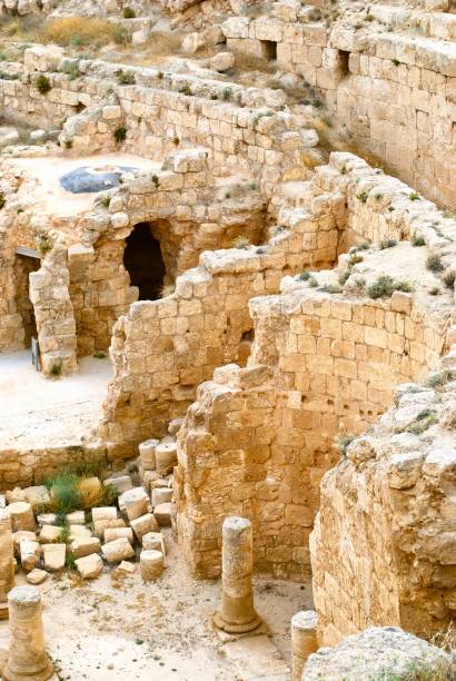 istock Bathhouse and portico at the Herodium 1178685844