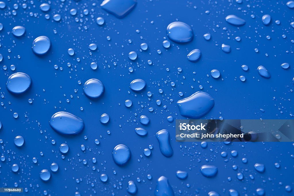 물 방울 대해 블루 - 로열티 프리 방울 스톡 사진
