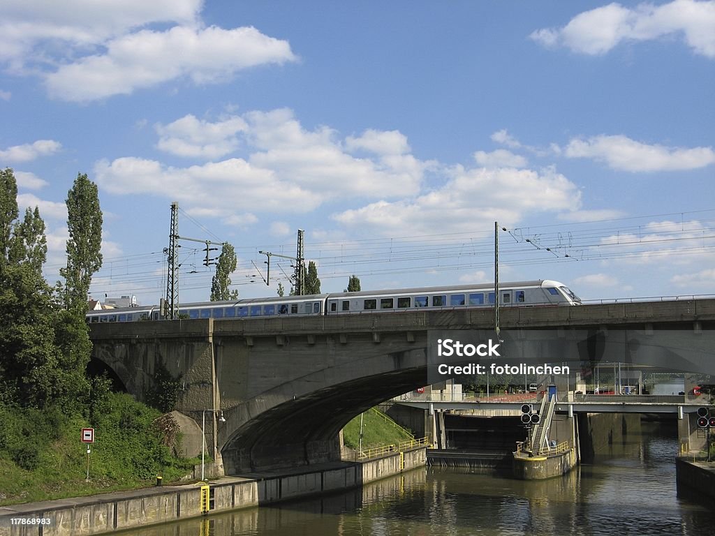 Ulm – Stuttgart - Lizenzfrei ICE-Zug Stock-Foto