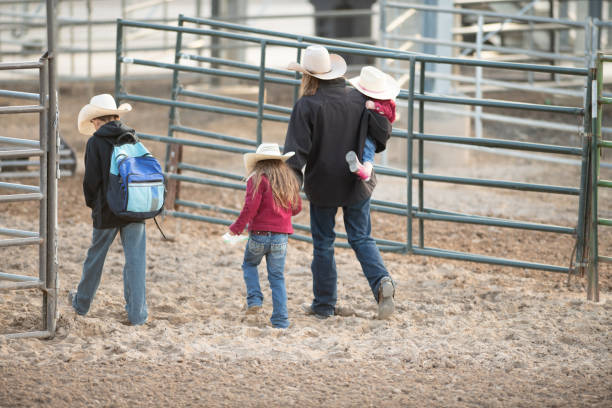 istock Kids going to school in rural USA 1178691683