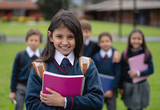 istock Young student looking very happy to be back to school 1178693991
