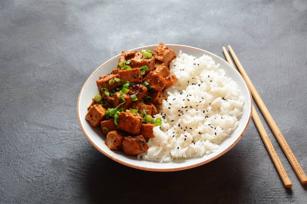 istock Tofu in teriyaki sauce 1178696993