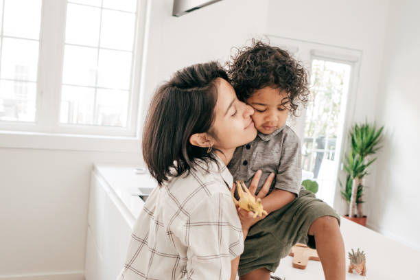 istock Mom and educational activities for toddlers 1178697058