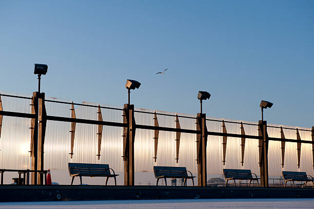 Outdoor Ice skating park