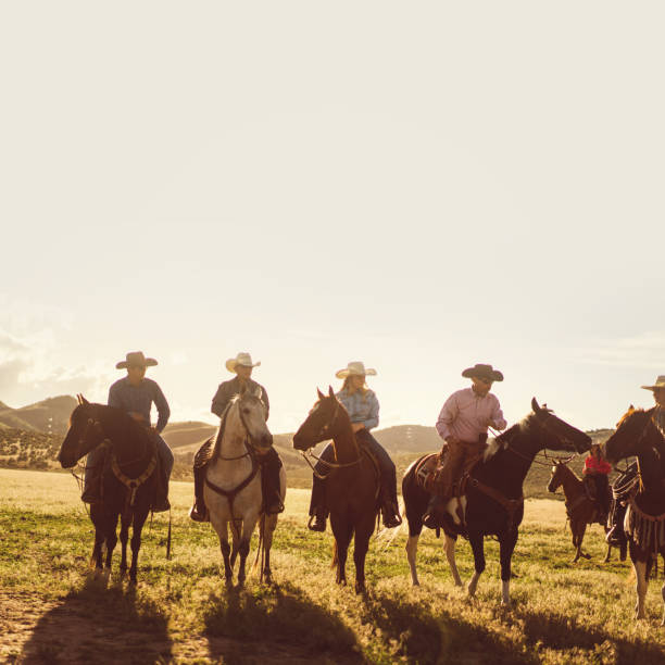 istock Cowboys Horseback Riding 1178700312