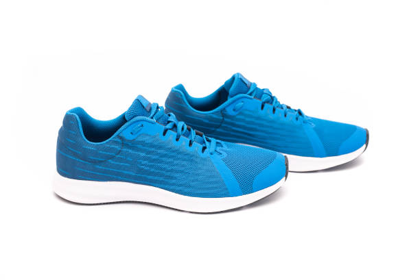 istock Sport blue sneakers. 1178701420