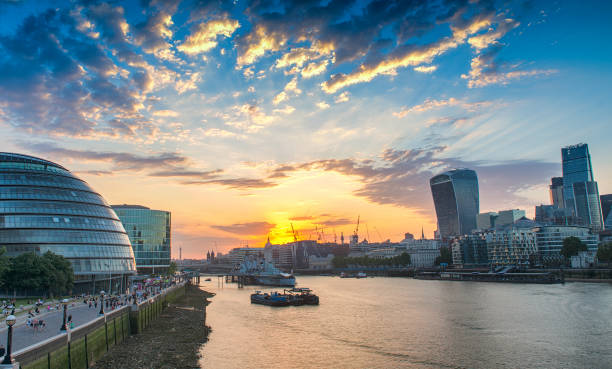 istock London skyline along Thames at sunset 1178705250