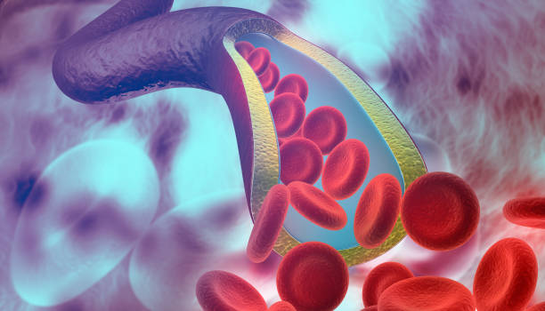 istock Red blood cells in vein 1178706671