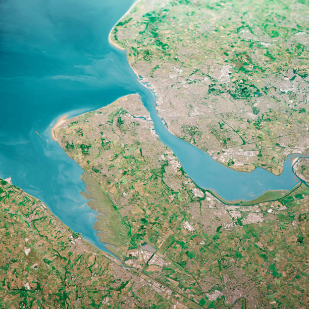 istock Liverpool UK 3D Render Aerial Landscape View From South Jun 2018 1178710892