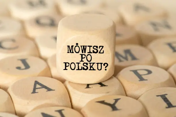Photo of Different letters and question Speak Polish