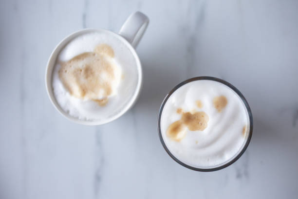 istock Coffee latte macchiato with vegan coconut milk 1178719076