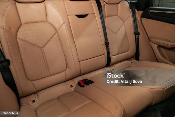 Car Interior Stock Photo - Download Image Now - Car, Back Seat, No