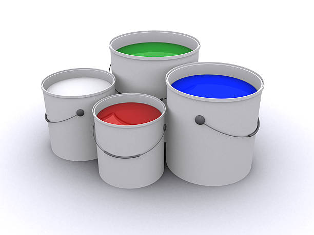 istock Four Cans of Paint 117872422