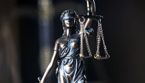 istock Law and Justice Concept Image, Wooden strips background 1178725742