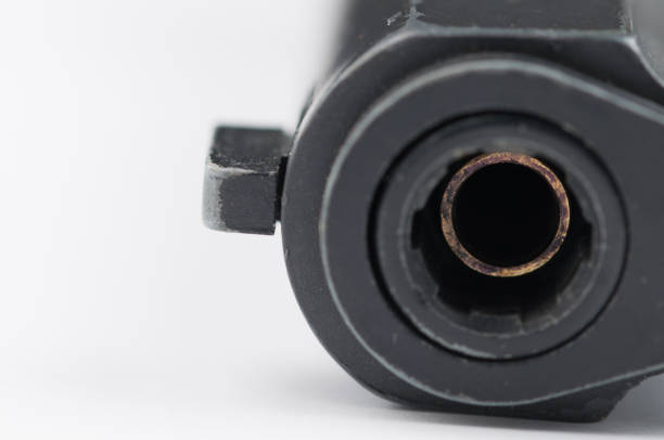 istock Gun isolated on white background.Pistol isolated. 1178726496