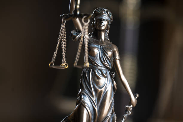 istock Law and Justice Concept Image, Wooden strips background 1178726512