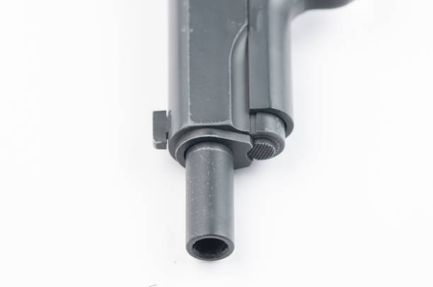 istock Gun isolated on white background.Pistol isolated. 1178726597