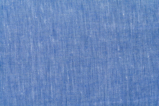 istock Light blue linen fabric background, close up 1178726788