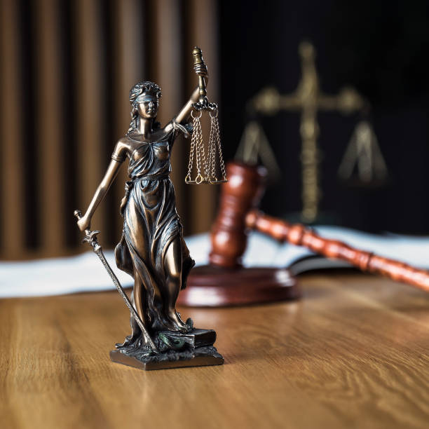istock Law and Justice Concept Image, Wooden strips background 1178727031