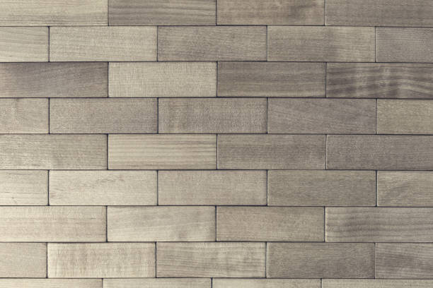 istock Wooden brick wall background 1178728233