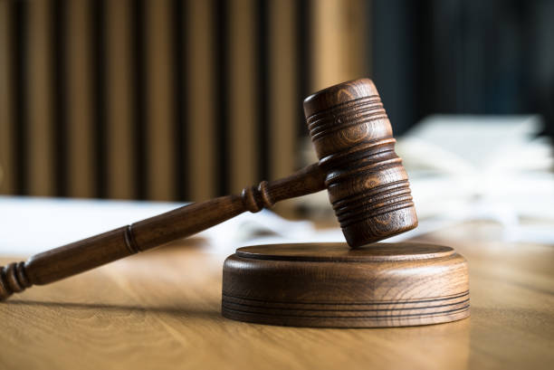 istock Law and Justice Concept Image, Wooden strips background 1178729033