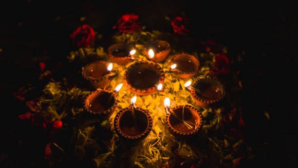 istock Diwali Diya(oil lamp) also known as diva 1178730992