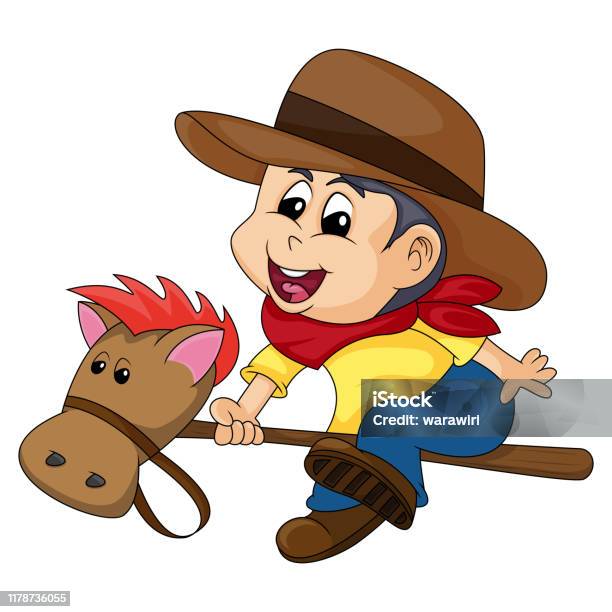 Ilustración de Vaquero Con Un Palo Caballo De Dibujos Animados Vector Ilustración y más Vectores Libres de Derechos de Adulto - iStock Ilustración de Vaquero Con Un Palo Caballo De Dibujos Animados Vector Ilustración y más Vectores Libres de Derechos de Adulto - iStock